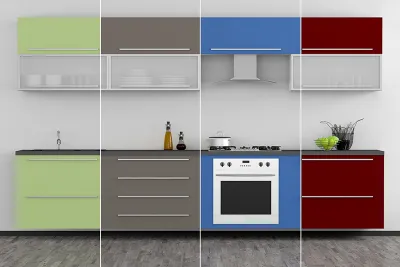 2K Küchenmöbellack - Küchen in frischen Farben streichen