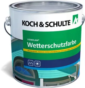 Wetterschutzfarbe Koch & Schulte - dekorativer Schutz