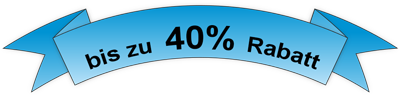 40% Rabatt