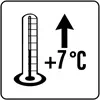 Verarbeitungstemperatur +7C