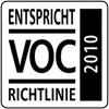 entspricht VOC-Richtlinie 2010