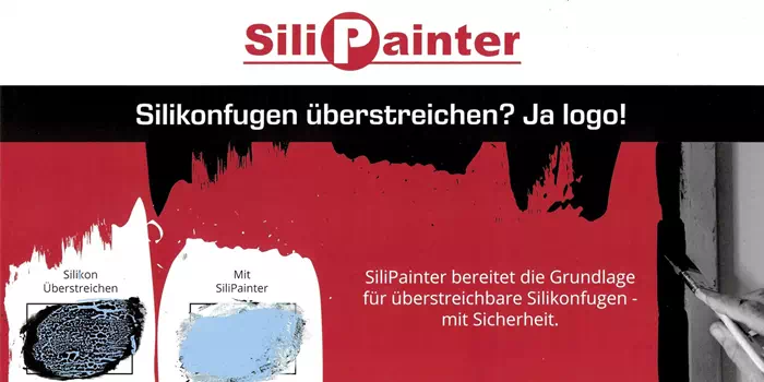 Silikon streichen überstreichen