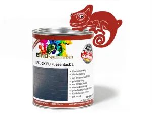 2K Fliesenfarbe Feuerrot RAL 3000