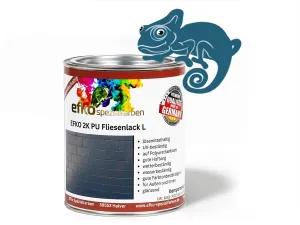 2K Fliesenfarbe Azurblau RAL 5009