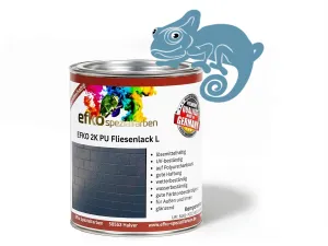 2K Fliesenfarbe Pastellblau RAL 5024