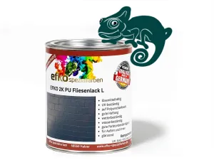 2K Fliesenfarbe Blaugrün RAL 6004