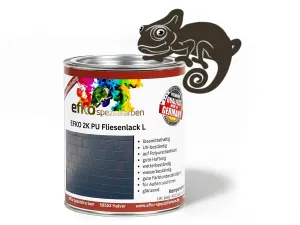 2K PU Fliesenlack L Braunoliv RAL 6022