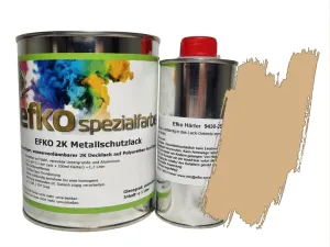 2K Metallschutzlack Beige RAL 1001