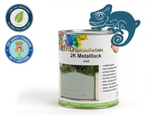 2K Metalllack Azurblau RAL 5009