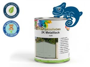 2K Metalllack Enzianblau RAL 5010