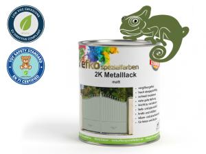 2K Metalllack Farngrün RAL 6025