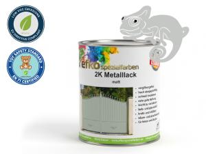 2K Metalllack Lichtgrau RAL 7035