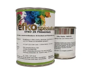 2K Fliesenfarbe in Farben der HKS - Farbpalette