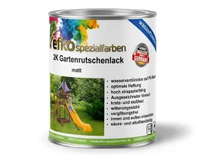 2K Gartenrutschenlack Bordeauxviolett RAL 4004