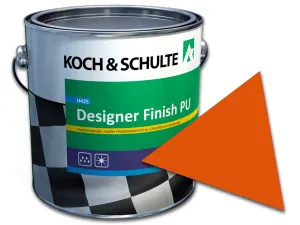 Designer Finish PU Verkehrsorange RAL 2009