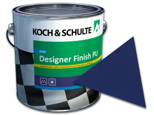 Designer Finish PU Nachtblau RAL 5022