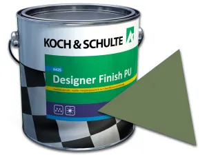 Designer Finish PU Resedagrün RAL 6011