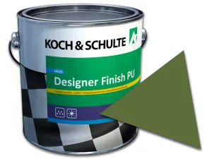 Designer Finish PU Farngrün RAL 6025