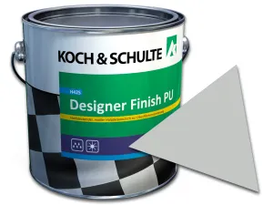 Designer Finish PU Lichtgrau RAL 7035