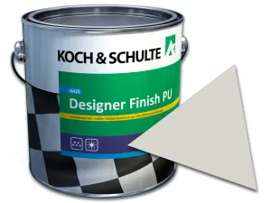 Designer Finish PU Grauweiß RAL 9002