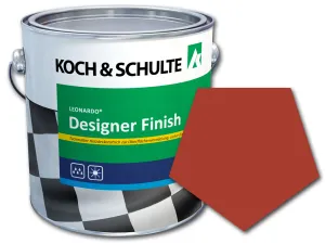 Designer Finish Korallenrot RAL 3016