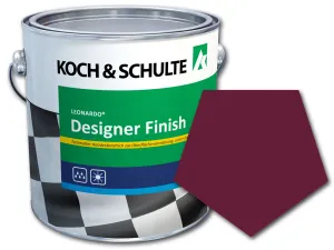 Designer Finish Bordeauxviolett RAL 4004