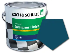 Designer Finish Grünblau RAL 5001