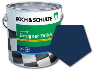 Designer Finish Kobaltblau RAL 5013