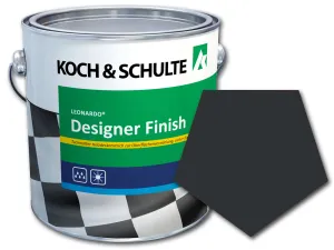 Designer Finish Schwarzgrau RAL 7021