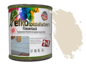 Fliesenlack 2in1 Perlweiß RAL 1013