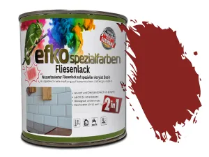 Fliesenlack 2in1 Karminrot RAL 3002