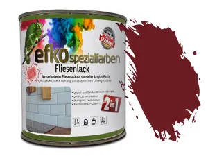 Fliesenlack 2in1 Purpurrot RAL 3004