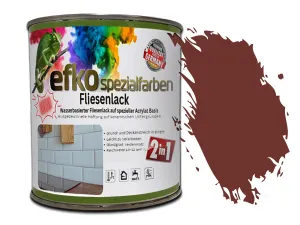 Fliesenlack 2in1 Oxidrot RAL 3009