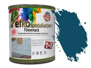 Fliesenlack 2in1 Grünblau RAL 5001