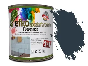 Fliesenlack 2in1 Graublau RAL 5008