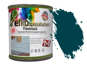 Fliesenlack 2in1 Ozeanblau RAL 5020