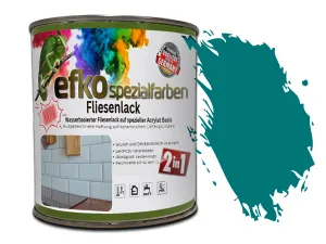 Fliesenlack 2in1 Wasserblau RAL 5021