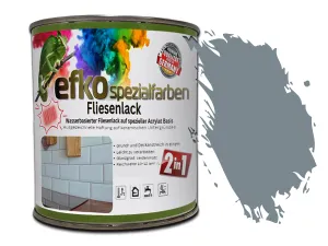 Fliesenlack 2in1 Fehgrau RAL 7000