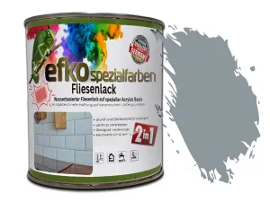 Fliesenlack 2in1 Silbergrau RAL 7001