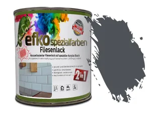 Fliesenlack 2in1 Schiefergrau RAL 7015