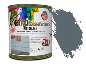 Fliesenlack 2in1 Blaugrau RAL 7031