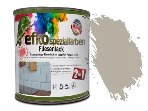 Fliesenlack 2in1 Kieselgrau RAL 7032