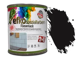 Fliesenlack 2in1 Schwarzbraun RAL 8022