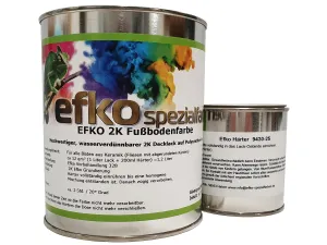 2K Fußbodenfarbe Weißgrün RAL 6019 hochglänzend