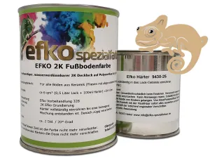 2K Fußbodenfarbe Beige RAL 1001 matt