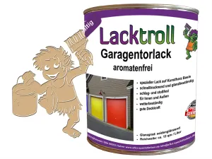 Garagentorlack Beige RAL 1001