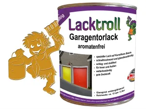 Garagentorlack Honiggelb RAL 1005