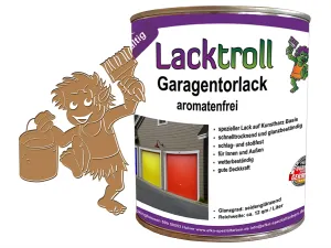 Garagentorlack Braunbeige RAL 1011