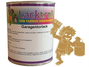 Garagentorlack Ockergelb RAL 1024