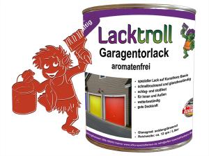 Garagentorlack Blutorange RAL 2002